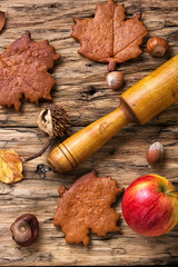 Seasonal autumn cookies