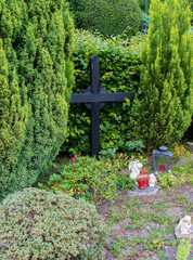 Grab auf ein alten Friedhof