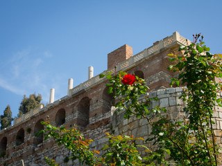 Fototapeta premium Selcuk Izmir Turkey, St. John Church archeological site.