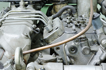 Fototapeta premium vintage engine