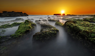 Mengening beach Sunset, Bali Indonesia