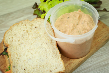 Greek salad, vegetable salads, overhead on plate, healthy diet, vegetarian food concept 