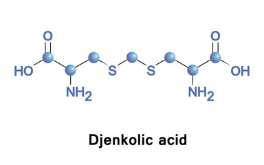 Djenkolic acid molecule