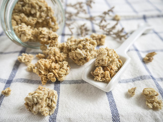 Healthy Breakfast Fresh Granola