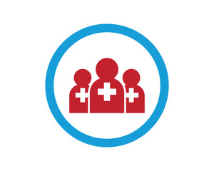 nurse doctor silhouette healthcare medical pharmacy icon image vector