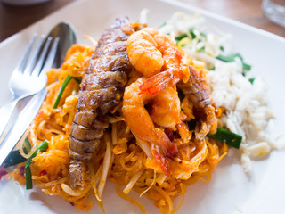 The goodies made from sea mantis shrimp.