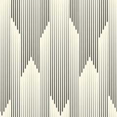 Seamless Vertical Stripe Pattern. Vector Black and White Line Background. Wrapping Paper Texture