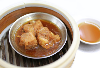 Dim Sum, steamed pork ribs.