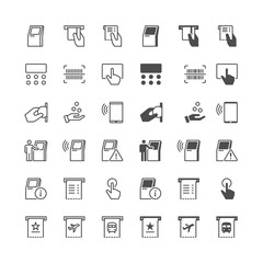 Kiosk icons, included normal and enable state.