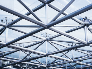 Steel structure Architecture detail Abstract Background