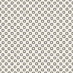 Seamless pattern with hand drawn lines. Abstract background with freehand brush strokes. Black and white texture. Ornament for wrapping paper.
