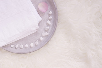 Spa Stilleben flatlay