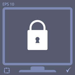 lock vector icon