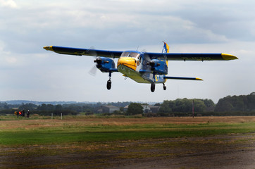 Dornier aircraft used to transport freefall paracutists to operational height.