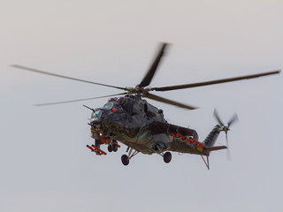 MI-24 Airshow Slovakia SIAF 2017