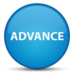 Advance special cyan blue round button