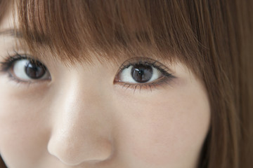 Fototapeta premium Close up the eyes of a woman