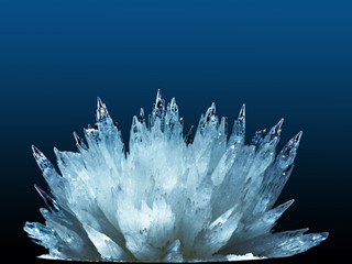The image of natural crystal.