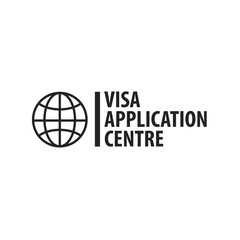 Logo of Visa application centre. Vector illustration.