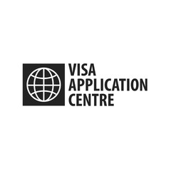 Logo of Visa application centre. Vector illustration.
