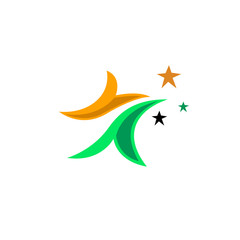 Fototapeta premium Stars color