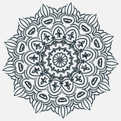 Arabic color mandala