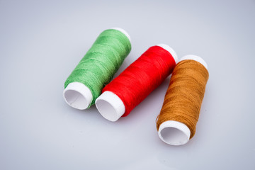 thread rolls with filter effect retro vintage style