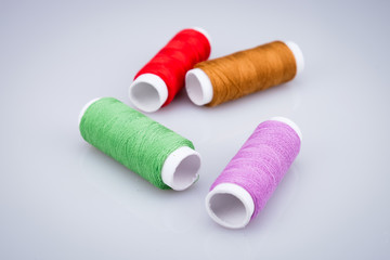 thread rolls with filter effect retro vintage style