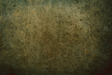 old green grungy wall background or texture