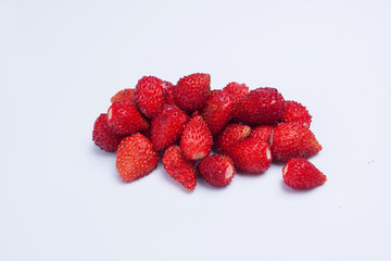 strawberries isolated