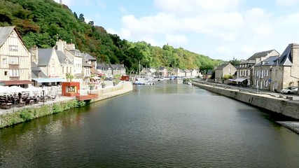 La Rance au port de Dinan