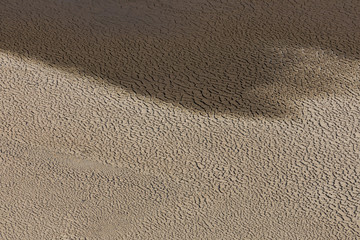 drought bottom of dam, structure