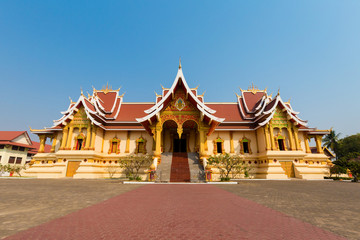 Fototapeta premium Wat Pha that Luang Vientiane