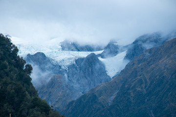 Fototapeta na wymiar Part of Franz Josef glacier, New Zealand
