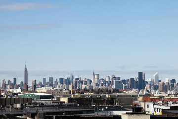 Fototapeta na wymiar View of Manhattan from Brooklyn