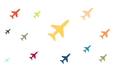 Wallpaper - bunte Flugzeuge