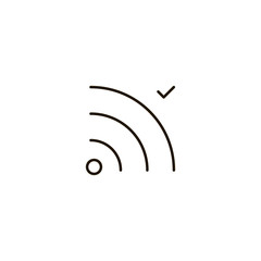 Wi-Fi flat icon