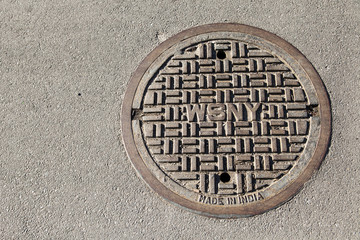 WSNY Manhole Cover