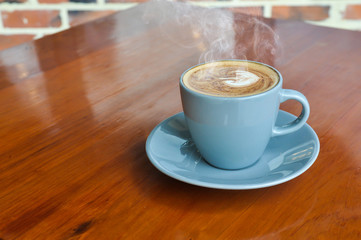 Coffee cup,.cup of coffee on table in cafe,coffee cup background