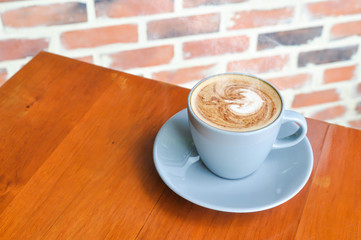 Coffee cup,.cup of coffee on table in cafe,coffee cup background