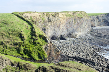 bromore cliffs in doon county kerry
