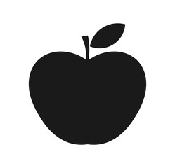 Apple icon. Vector illustration
