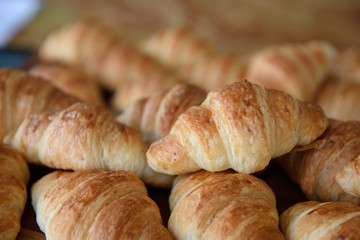 croissant in line buffet