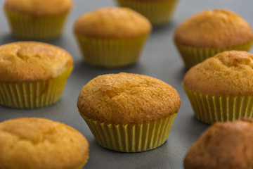 Tasty homemade cupcakes