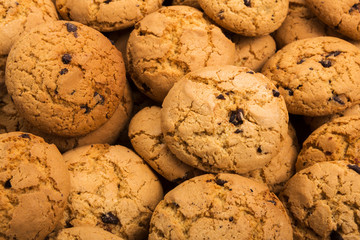 Lots of cookies and biscuits background