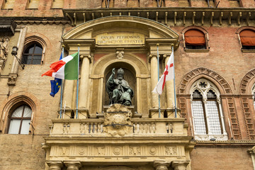 Obraz premium Bologna Palazzo Comunale
