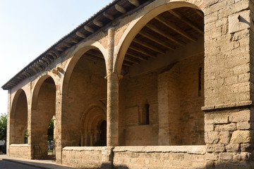 Fototapeta na wymiar Romanesque church of Santa Maria, Carrion de los Condes, Spain