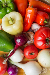  Fresh organic vegetables