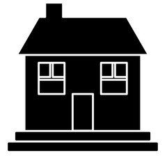 House real estate icon vector illustration graphic design