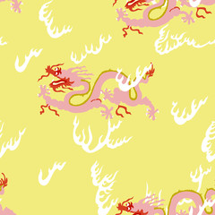 Oriental Dragon Pattern